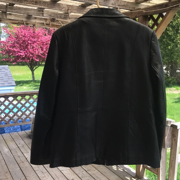 Wilson’s Black Leather Jacket size Large - Picture 5 of 5